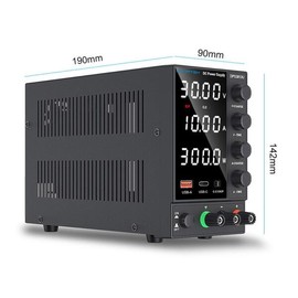 D 30V 10A 가변 정전압 직류 전원공급기 수리용 테스트기 [W 010H 30V10A 출력 스위치] 30V 10A Adjustable Voltage DC Power Supply Repair Testing Device [W 010H 30V10A Output Switch]