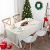 Emma Barclay Christmas Table Cloth, Rectangular Machine Washable Xmas Dining