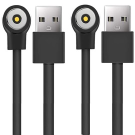 Blueshaweu Charging Cable Compatible with IUHFSIFS Smart Ring 4th Generation, Cable Charger Charging Station for IUHFSIFS Smart Ring 4th Generation (Black + Black)