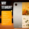 Homaider Titanium Cutting Board – Pure Titanium Chopping Board for