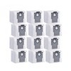 12 Pack Dust bags for Roborock Q5+, Q5,Q7,Q7 Max, Q7+,Q7