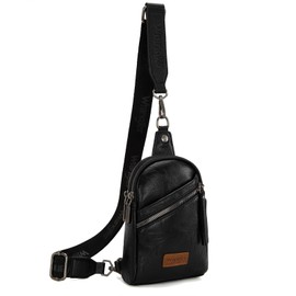 Wrangler Crossbody Sling Bag Unisex Chest Bag WG87-334BK