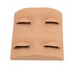 Lash Mannequin Head 2 Pairs Removable Replacement Eyes 3D Simulation