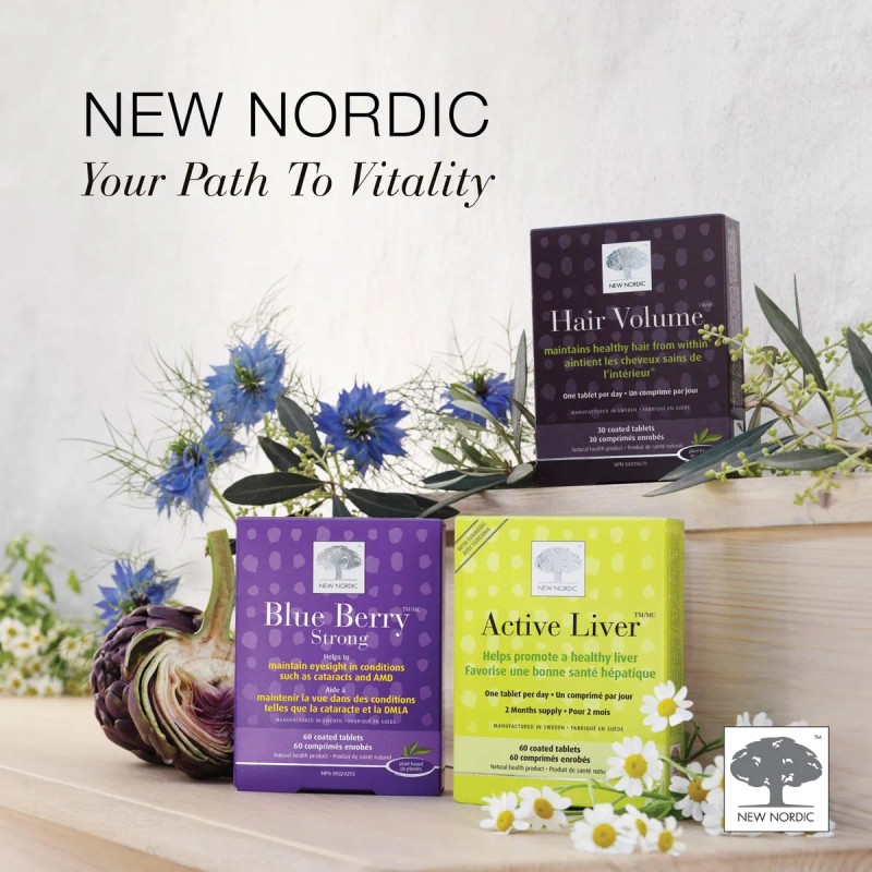 Champú New Nordic Hair Volume Herbal Recipe 250 Vegano