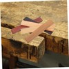 COHEALI 6 pcs DIY Wooden Boards Textured Wood Planks for