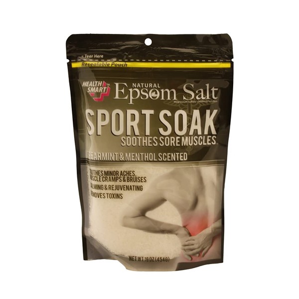 Natural Epsom Salt (Spearmint & Menthol Sports Soak)