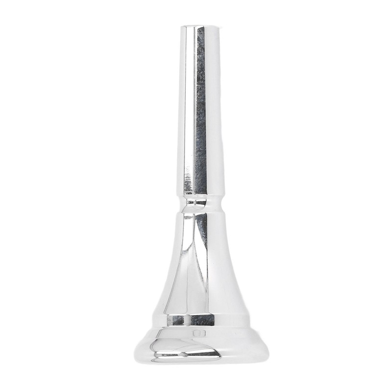 French Horn Mouthpiece Metal Silver Plated Standard French Horn Mouth