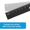 PATIKIL Triangle Ruler Set, 6 Inch Metric Aluminum Ruler, 45°