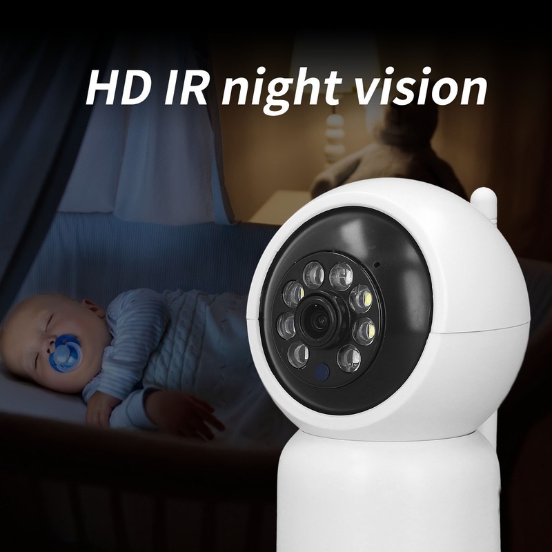 Security Camera WiFi Indoor 2 Way Audio Infrared Night Vision