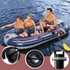 1 x Inflatable Boat Valves Hose Adapter Plug, Black Adapter