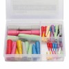 STRAIGHT 19-747 Hose Plug Set, 48-Piece