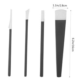 Ipetboom 4Pcs Foot Callus Remover Ergonomic Pedicure Tools for Dead Skin Care Lightweight and Portable Foot Care Kit for Cracked Heel Repair and Travel