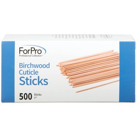 For Pro Birchwood Cuticle Sticks, 500 Count