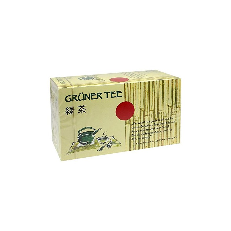 Green Tea Filter Bags Pack of 20