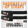 Portable Doorway sit up straps Lightweight 1 Pair Home Sit-Ups