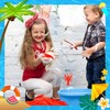 50 Pcs Soft Lobster Models, Crawfish Decoration for Summer Beach