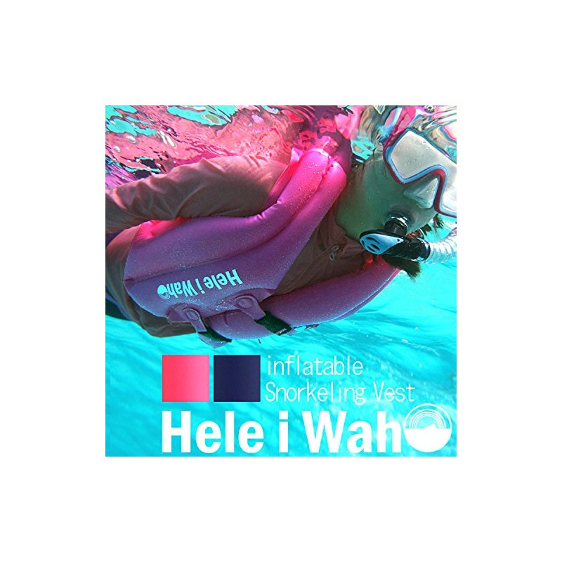 Hele i Waho Snorkeling Vest Travel Smallest Size Inflatable Snorkeling