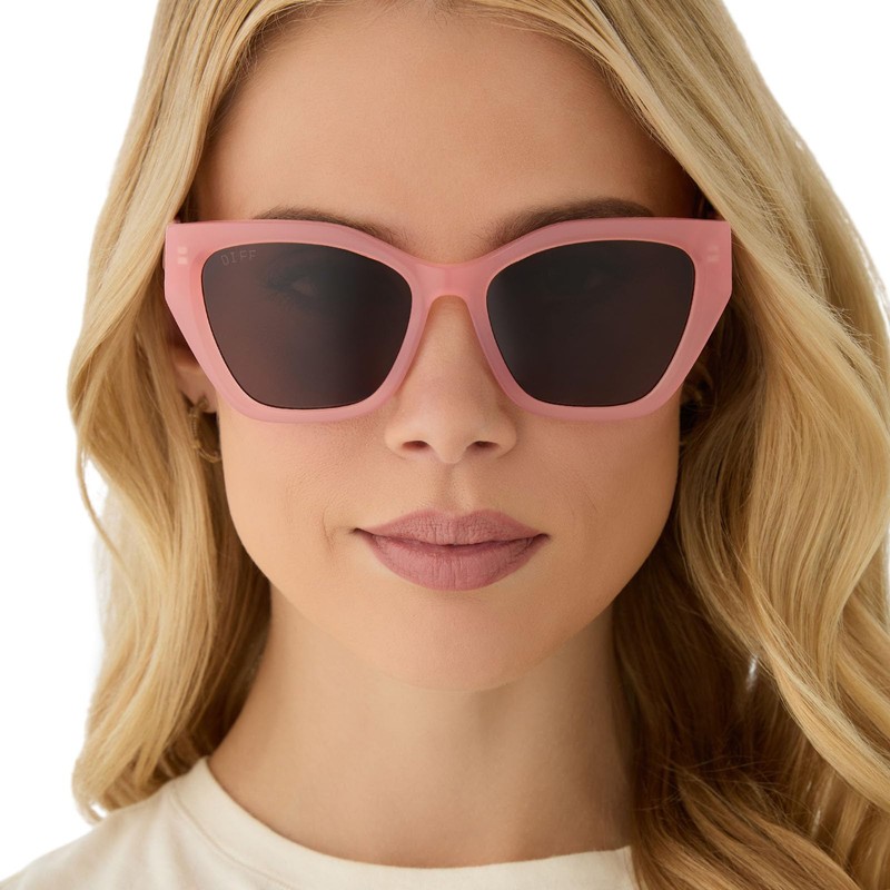 DIFF Evie Designer Cat Eye Sunglasses for Women UV400 Polarized,