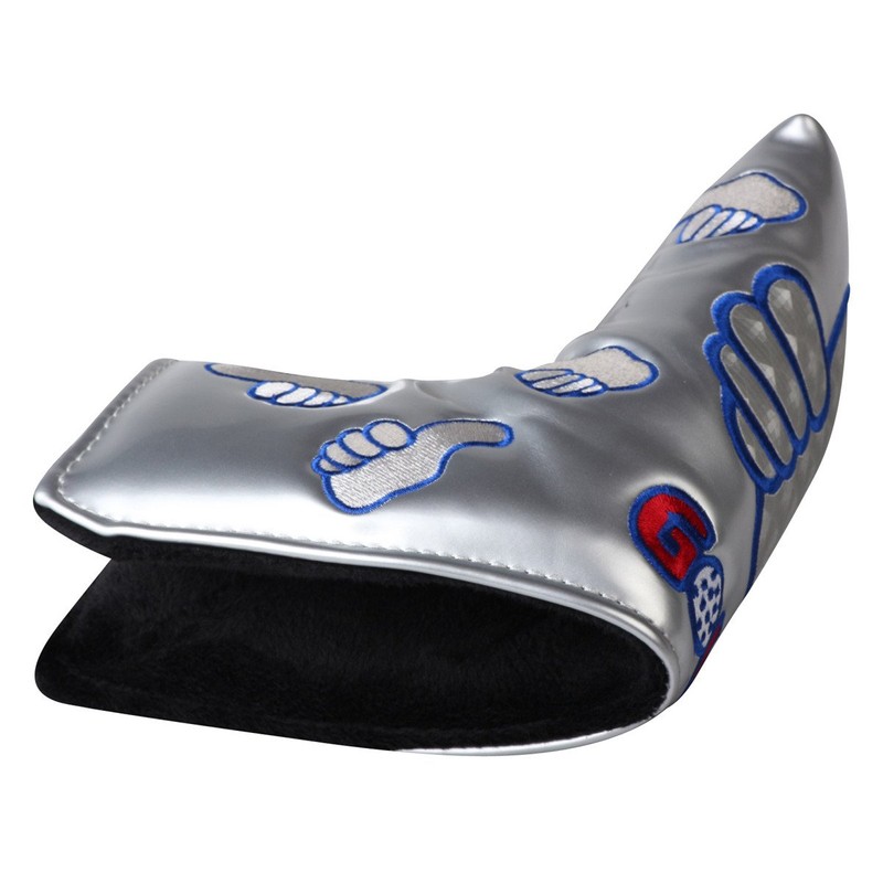 Scotty Cameron Odyssey Compatible Putter Cover with GoodJob Embroidery, Silver