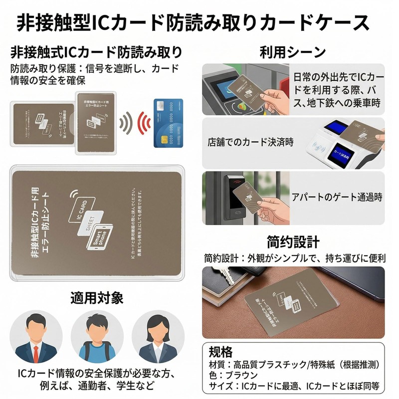 FUYUERO Magnetic Anti-Magnetic Sheet, Electromagnetic Interference Protection, IC Card Protection,