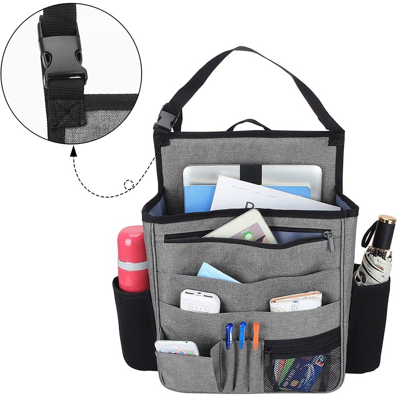 Luxja Car Seat Storage Organiser, Car Seat Organiser Front, Car