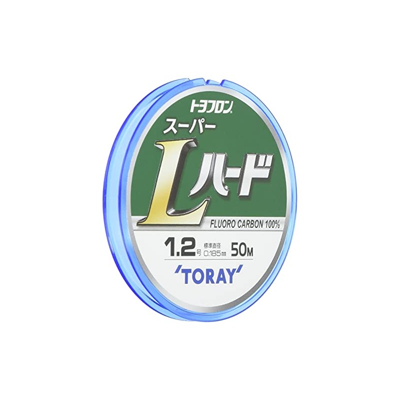 Toray Line Toyofuron Super L Hard No. 0.8 (50 m)