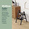 WOA WOA 2 Step Ladder, Step Stool Foldable with Wide