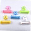 Baluue 5pcs Toothpaste Rolling Squeezer Easy Toothpaste Dispenser Toothpaste Holder