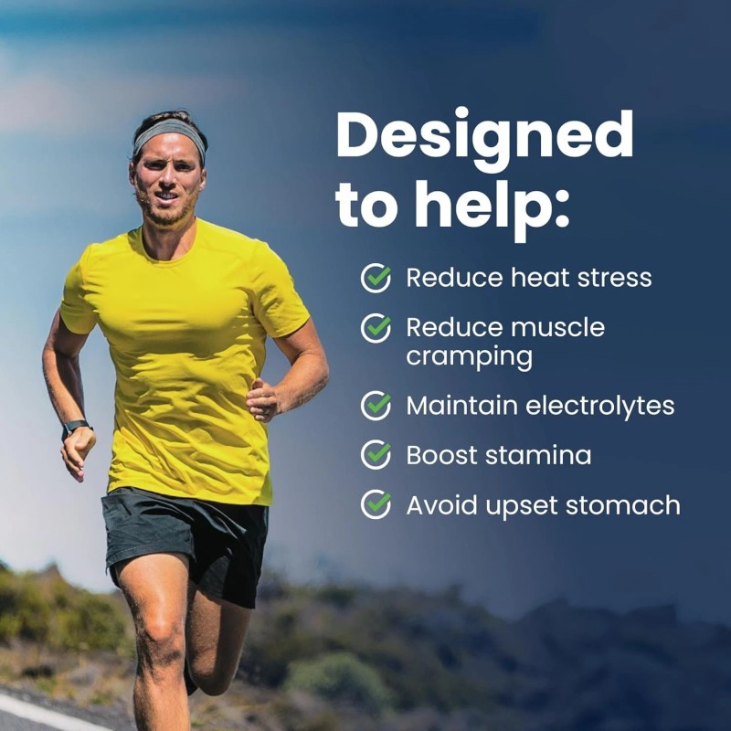 SaltStick Electrolyte Capsules with Vitamin D | 100 Count Electrolyte