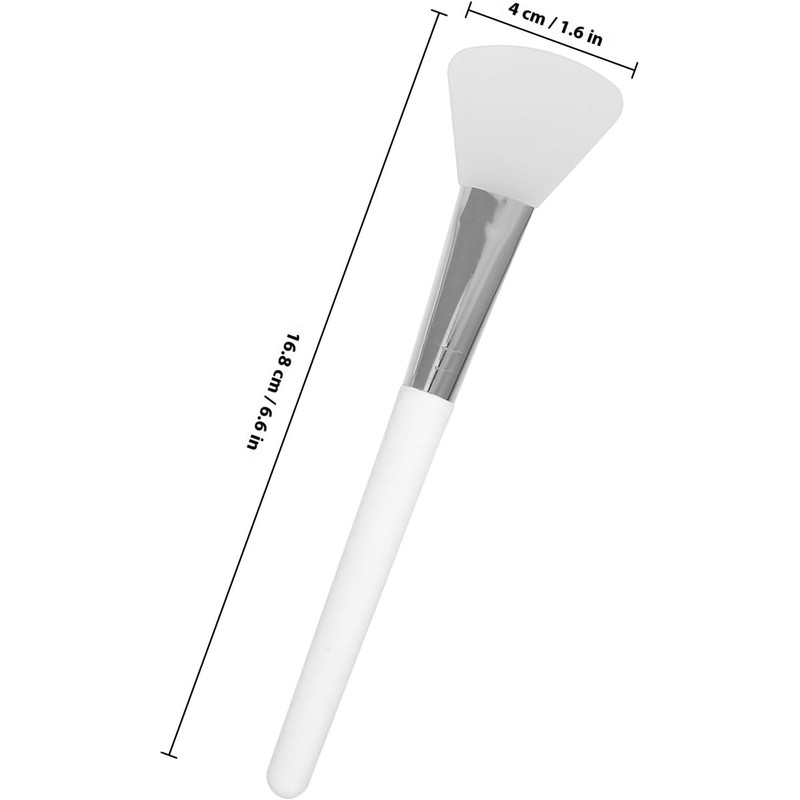 Kit de 4 Pinceles y Espátulas de Silicona para Mascarillas