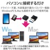 エレコム カードリーダー USB3.0 9倍速転送 microSD用 コネクタキャップ付 コンパクト設計 ブラック MR3-C008BK