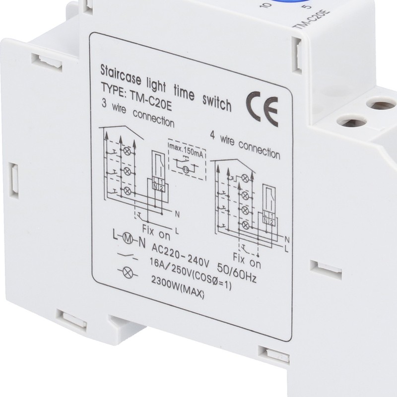 Time Switch Mechanical Adjustable Light Control Timer 20 Minutes Interval