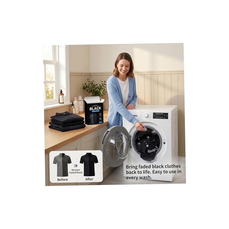 Tinte Negro Para Ropa, 10 Piezas De Tabletas De Tinte