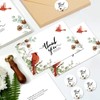 C2U 24 Pack Funeral Thank You Cards with Envelopes &
