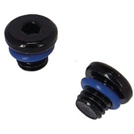 XLC Bleeding BR-X125 Nut for Shimano, Diameter 8 mm, M5 x 0.8 mm