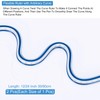 QUARKZMAN 12/24 Inch 30/60 cm Flexible Curve Ruler for Drawing,