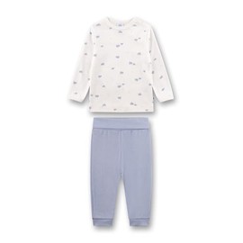 Sanetta Boys' Pyjamas Off-White Mammut Sustainable and Comfortable Organic Cotton Pyjamas for Boys, beige