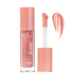 Divinity Cosmetics | Glow'n'Glossy | Lip Gloss | Brillo Labial | Efecto Húmedo | Con glitter para labios | Color de alto brillo | Con ácido hialurónico | Con vitamina E | Tono Cobre | 4ml | GG01211 (01-CHAMPAN, 4ml)