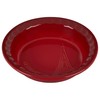 Le Creuset Eiffel Tower Collection Stoneware Pie Dish, 9", Cerise