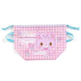 myu-kurudori-mi- Lunch Drawstring bag (Checked)