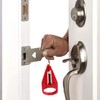 AYNKH Portable Strengthen Door Lock, Self Protect Heavy Duty Extra