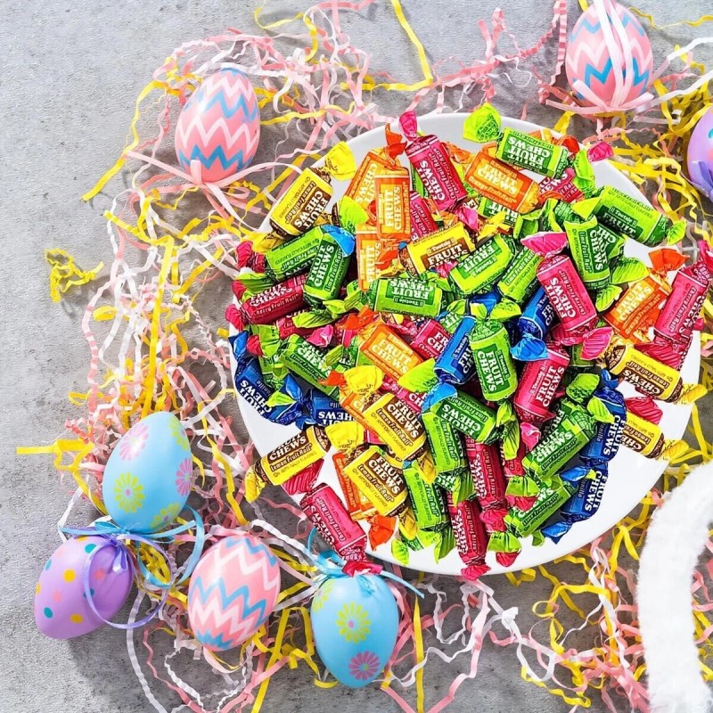 TOOTSIE ROLL Fruit Chews, 5 Assorted Flavors, Bulk & Delicious