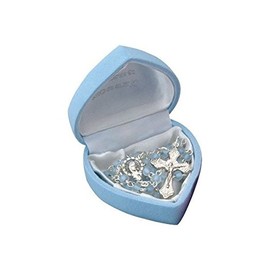 Baby's First Rosary Beads Rosaries Boy Blue Childrens & Leaflet by rosarybeads4u