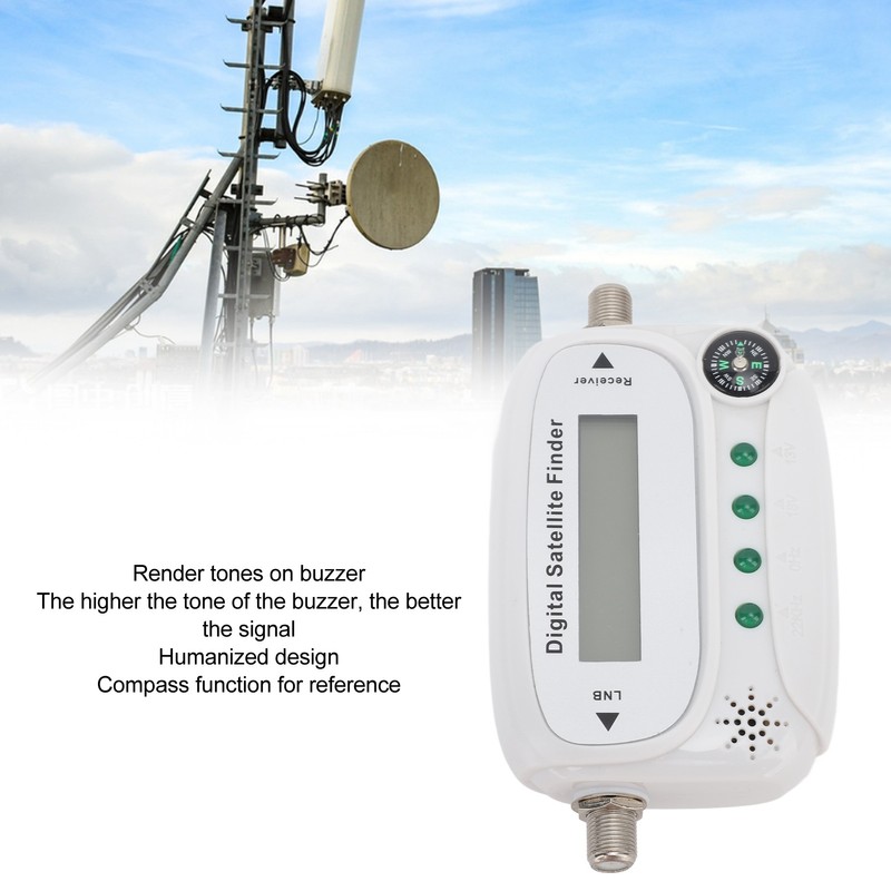 Digital Satellite Finder TV Antenna Signal Finding Strength Meter with