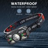 LYBSWlark Headlamp Rechargeable 2-Pack, LED Lightweight Adult headlamps，1000 Lumen Headlight