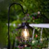 2 Pack Solar Lanterns Outdoor Hanging Solar Lights Decoration with