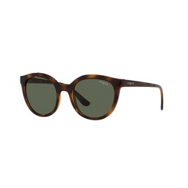 Vogue Eyewear Women's VO5427S Oval Sunglasses, Dark Green, 50 mm