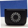 ULTECHNOVO 2pcs Solar Car Exhaust Fan Compact Solar Ventilation Cooler