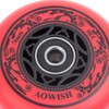 AOWISH Ripstik Wheels [2-Pack] 76mm Ripstick Wheels 90A Ripsurf Caster