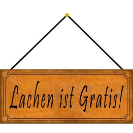 Schatzmix Tin-Plate Sign, Sheet metal, Multicoloured, 27x10 cm